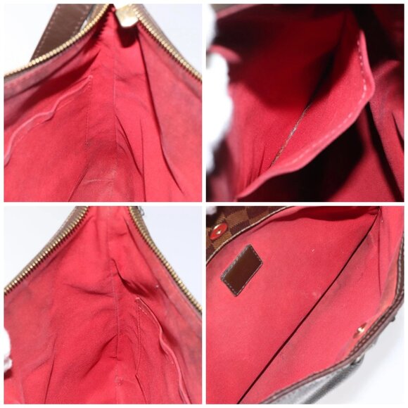 LOUIS VUITTON Damier Ebene Bloomsbury PM Shoulder Bag - Picture 14 of 16